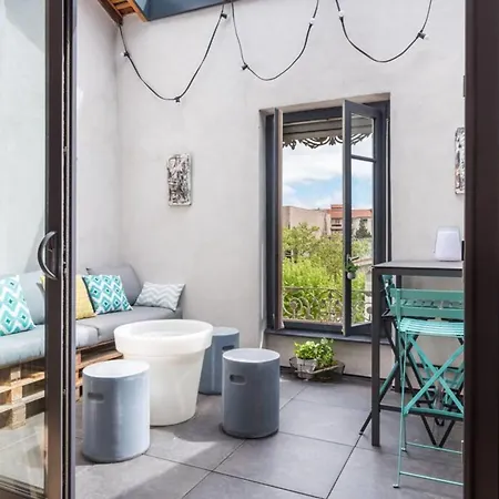 Lägenhet Le Duplex - Amazing Flat Overlooking The Rooftops Of *